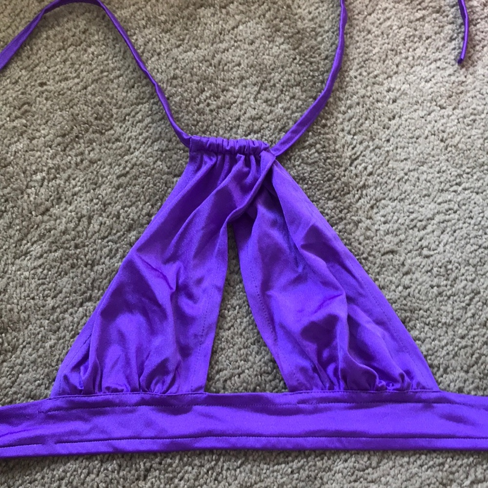 Purple iheartraves top